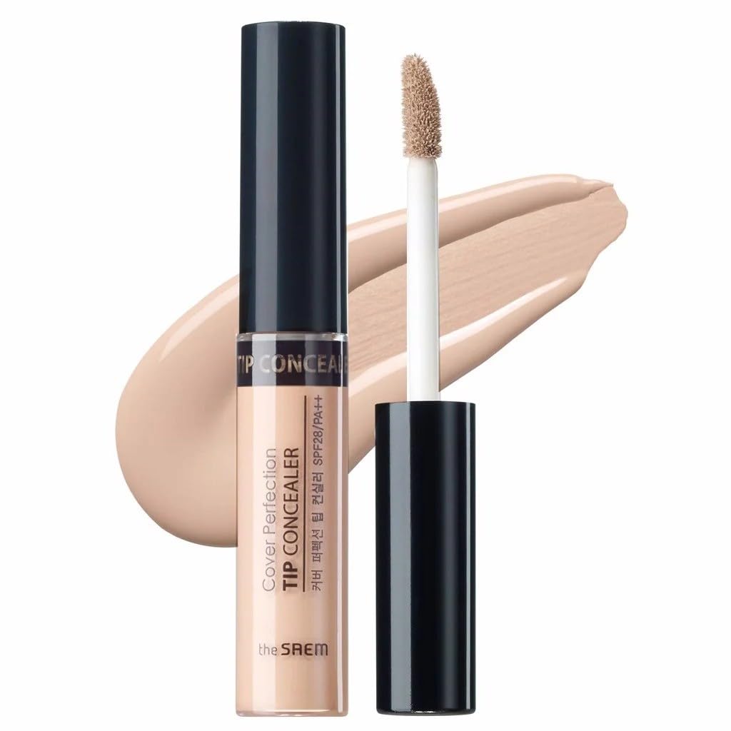 The Saem - Cover Perfection Tip Concealer 1.75 Middle Beige