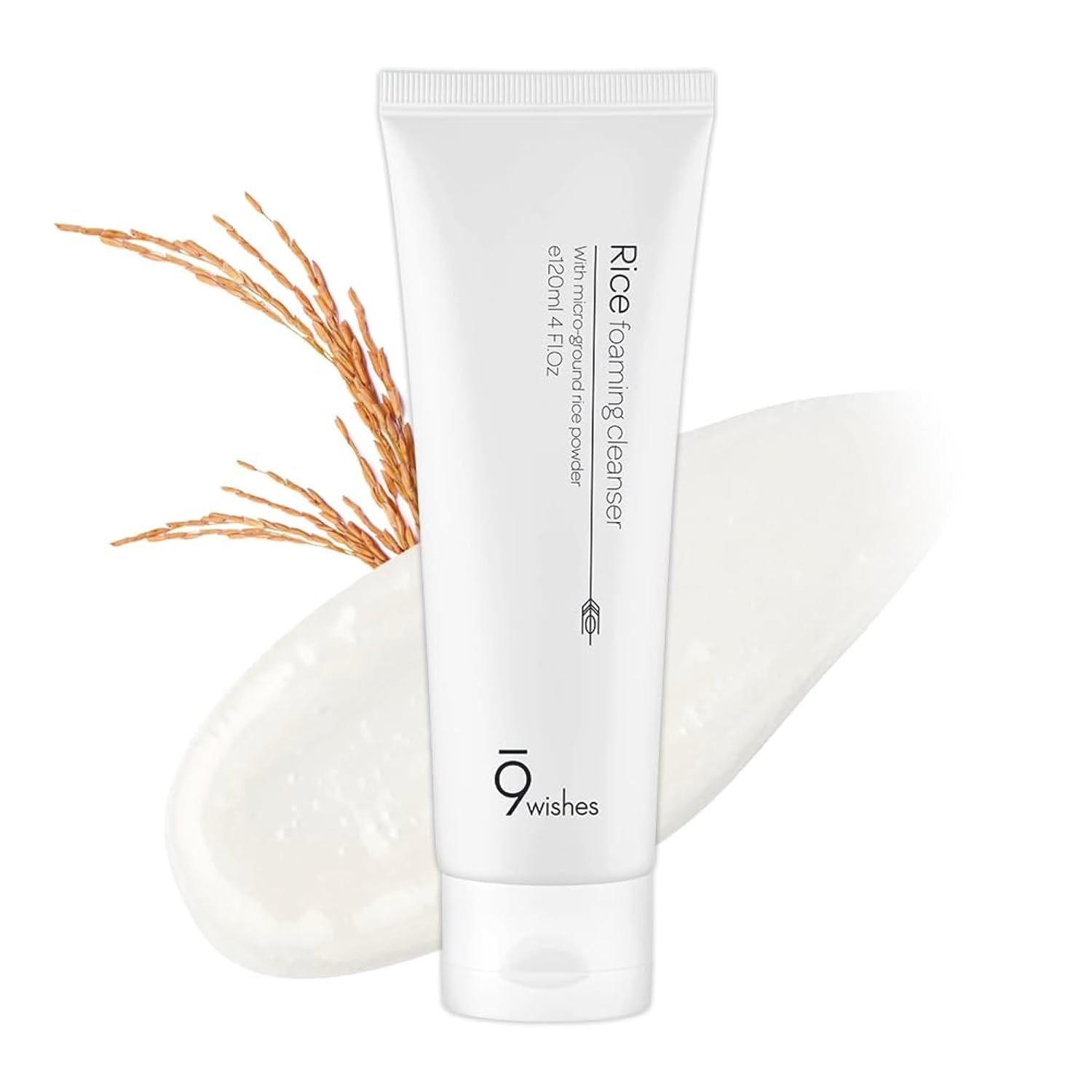 9 Wishes - - 9wishes Rice Foaming Cleanser  / Natural Rice Flour Facial Cleanser - 120ml