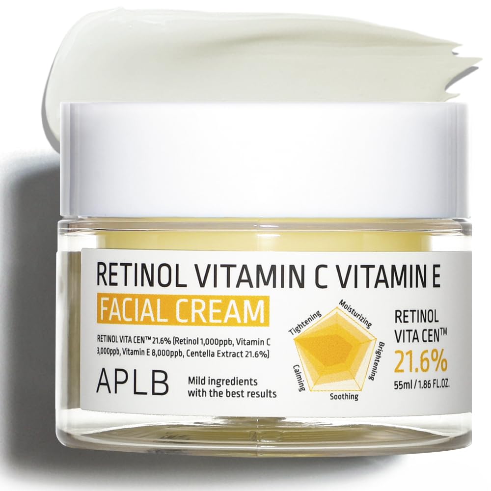 APLB - Vitamin C Vitamin E Facial Cream | RETINOL VITA CENTM 21.6% 1.86 FL.OZ/