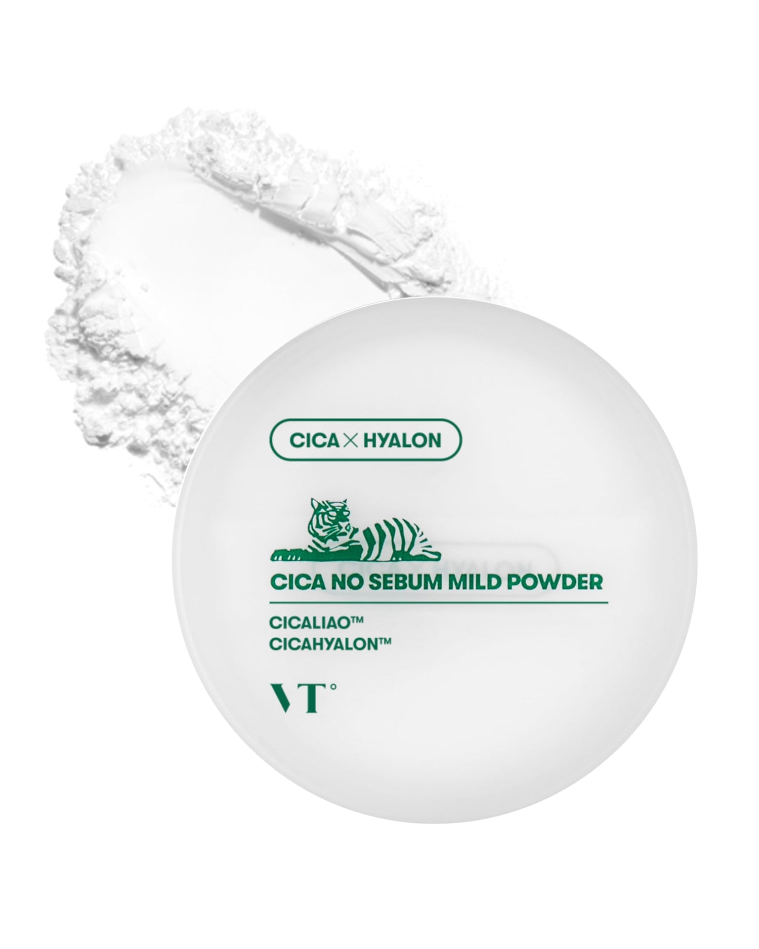 VT COSMETICS - - Cica No-Sebum Mild Powder,  / 0.17 oz, Oil-Control Face Powder - 5g