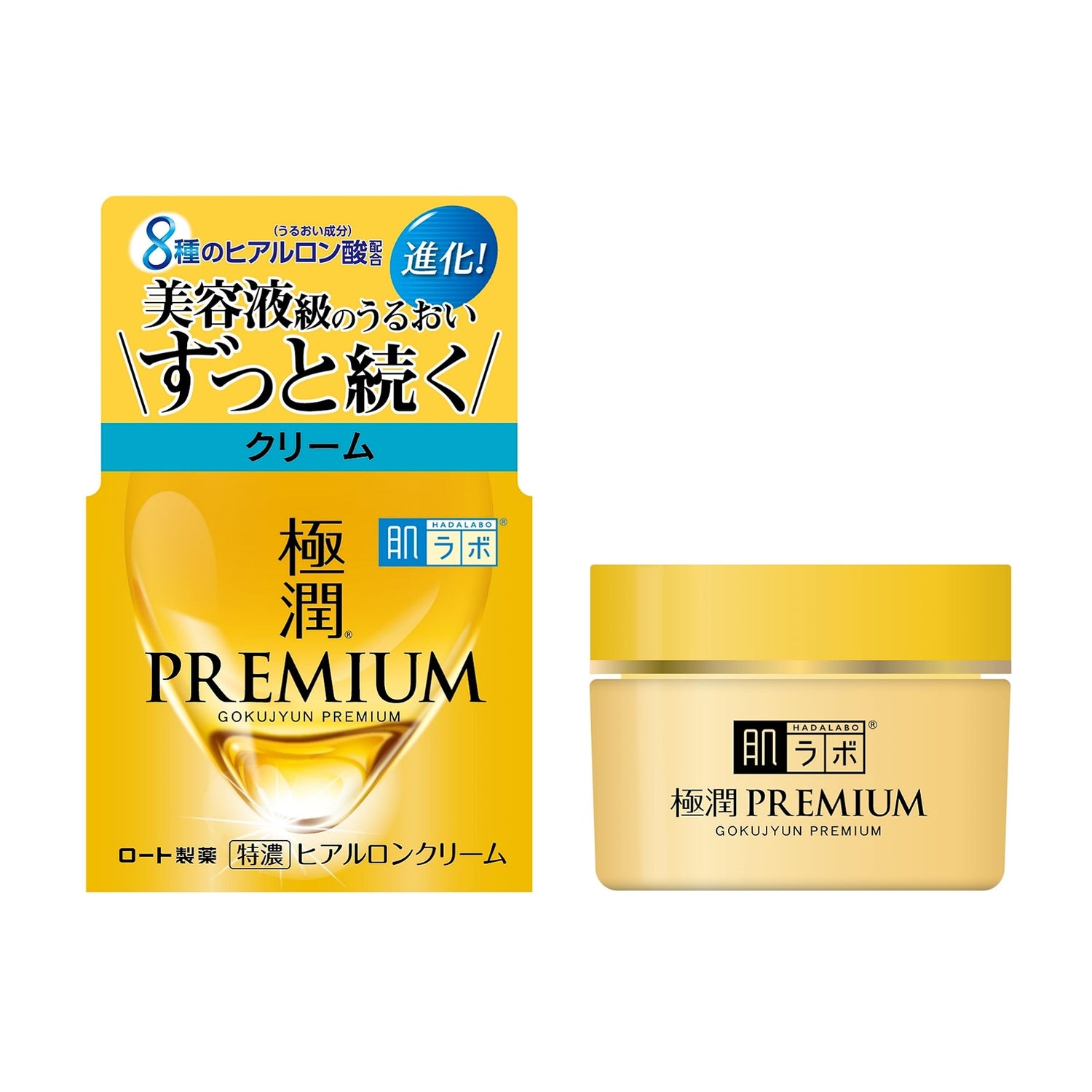 Hada Labo - - Gokujun Premium Hyaluronic Cream - 50g