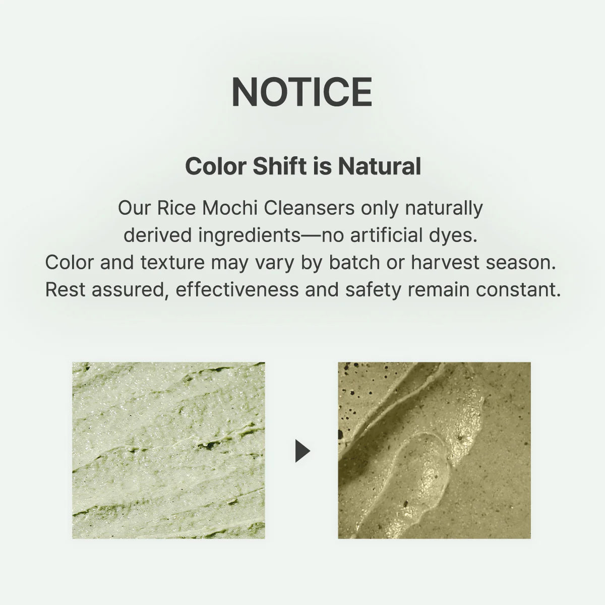 Arencia - Fresh Green Rice Mochi Cleanser